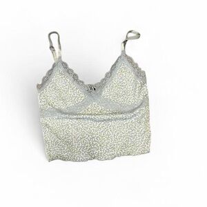 Divided Light Blue Lace Camisole